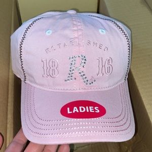 Pink ladies Remington baseball caps